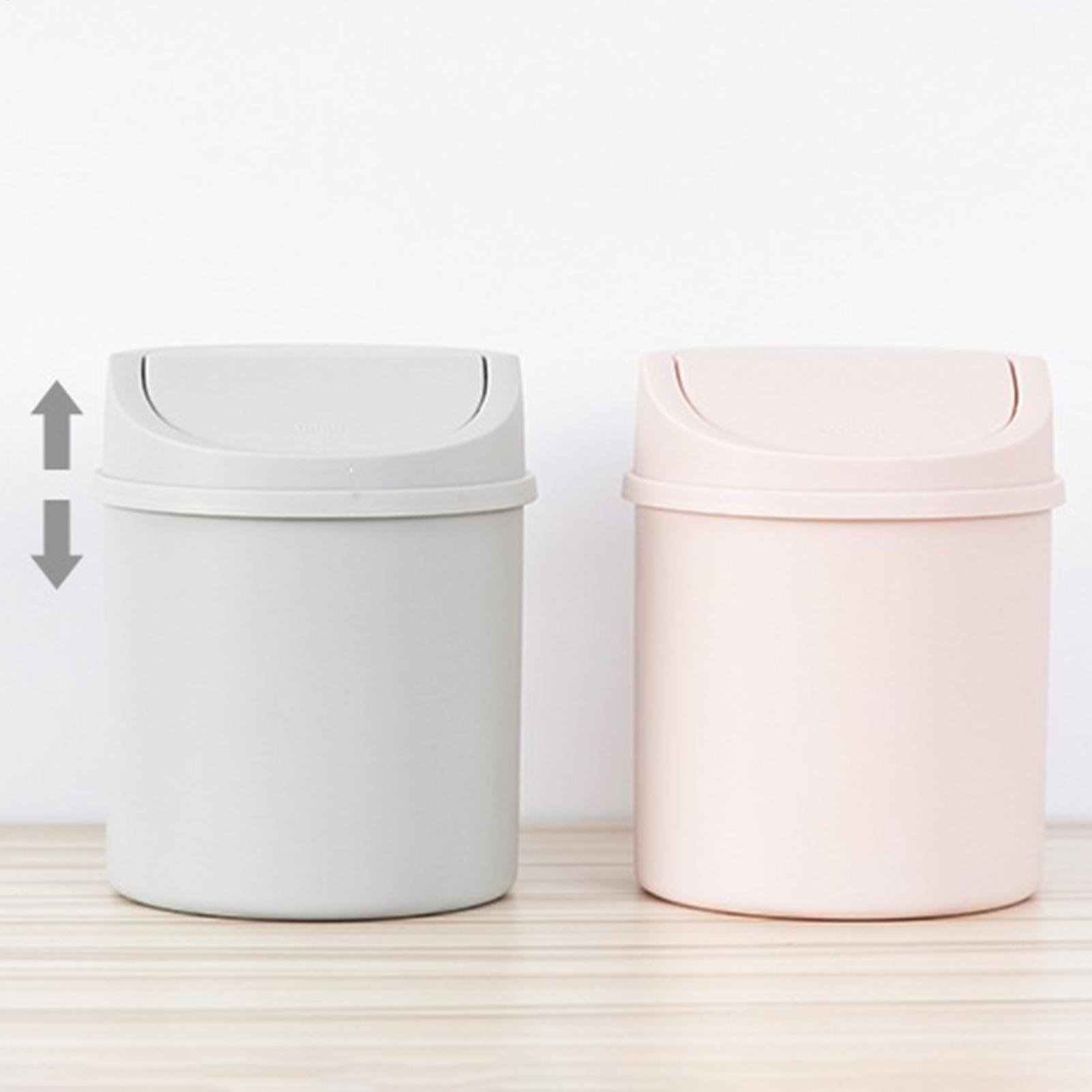 Interior Design Your Home - ミニゴミ箱 蓋が開くタイプ 防臭ゴミ箱 小型卓上ゴミ箱 家庭用オフィス収納アクセサリー