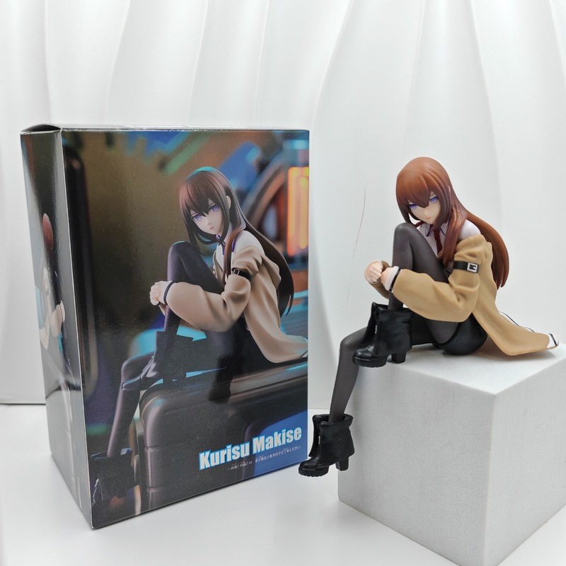 Interior Design House - アニメフィギュア クリス・マキセ・シュタインズ・ゲート PVC ヌードルストッパー コレクタブルモデル デスクトップカーデコレーション