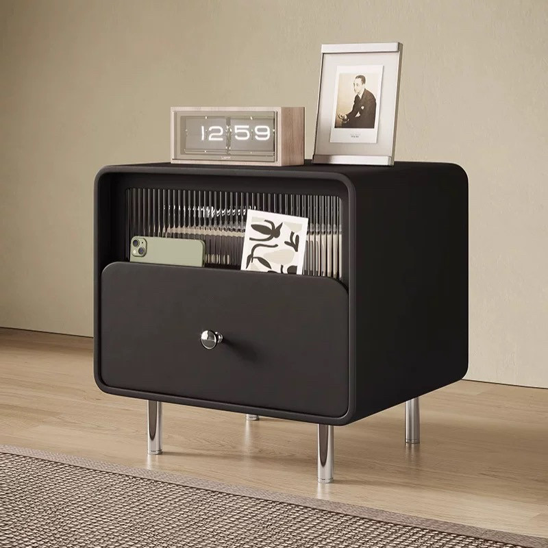 Interior Design Luxury House - ハウススマートデザインベッドサイドテーブル北欧インテリアベッドサイドテーブル高級スリープルームメシタスデノーチェナッチティッシュ家庭用家具