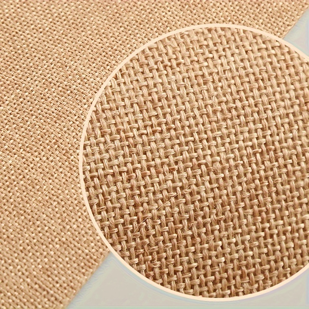 Interior Design Paper - 粘着性のある黄麻布紙ロール - ギフトボックス、フォトフレーム、家具の装飾用の多目的クラフト材料