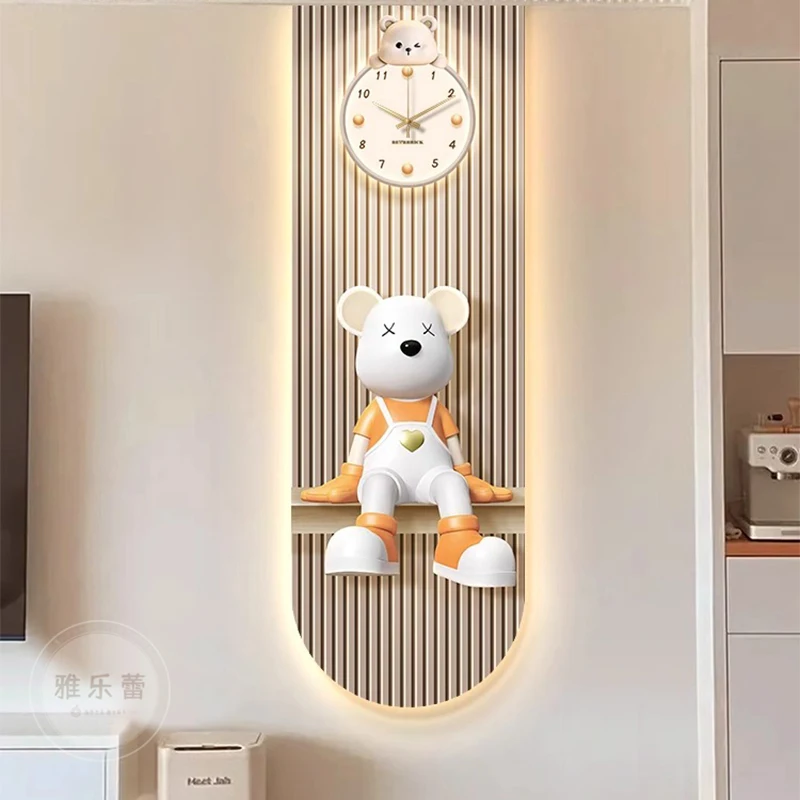 Interior Design Luxury House - 高級美的壁時計リビングルームモダンレストラン北欧インテリア時計ミニマリストデザインリロイデパレ家の装飾