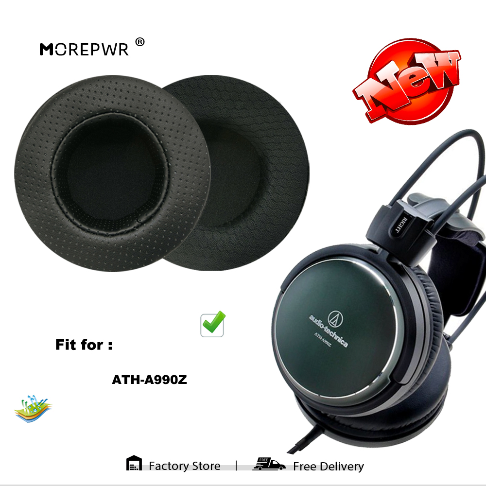 Velvet Cushion Cover - 交換用イヤーパッド Audio-Technica ATH-A990Z ヘッドセットパーツ レザークッション ベルベットイヤーマフ
