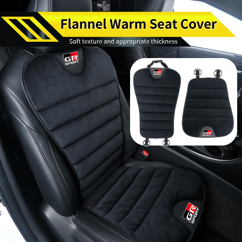 車用ベルベットシートクッション 冬用暖かい背もたれシートカバ - Velvet Cushion Cover のレビューと価格