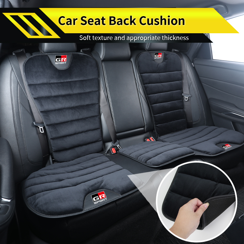 車用ベルベットシートクッション 冬用暖かい背もたれシートカバ - Velvet Cushion Cover のレビューと価格