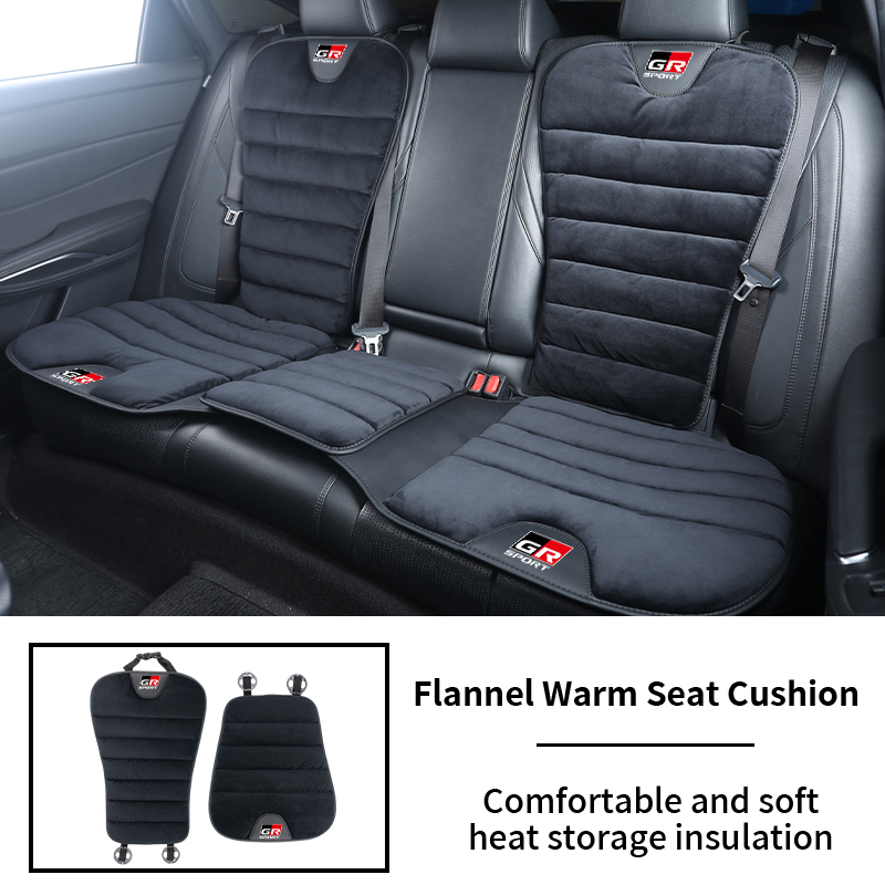 車用ベルベットシートクッション 冬用暖かい背もたれシートカバ - Velvet Cushion Cover のレビューと価格