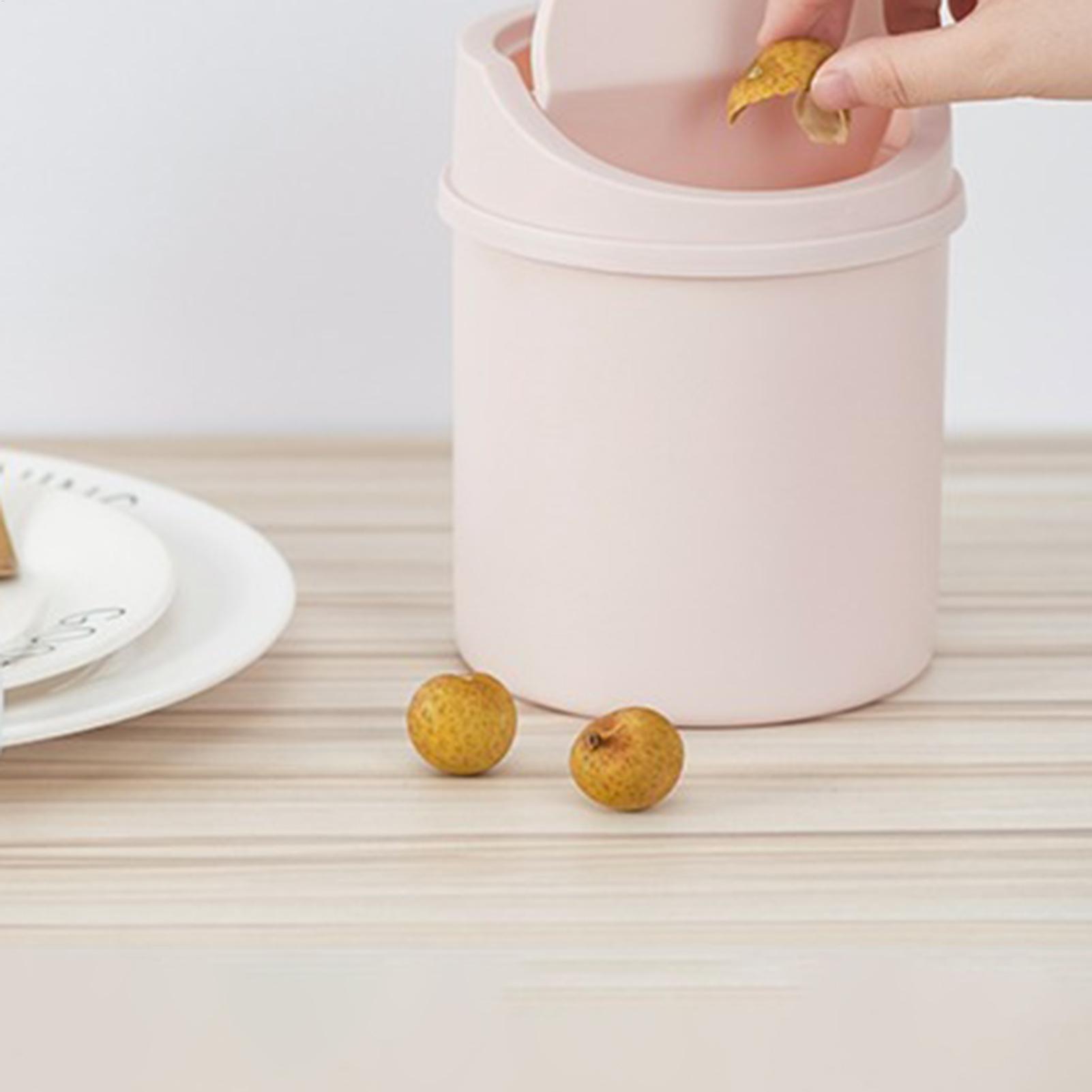 ミニデスクトップビン 小型ゴミ箱 蓋付き寝室用ゴミ箱 新鮮な - Interior Design Your Home のレビューと価格