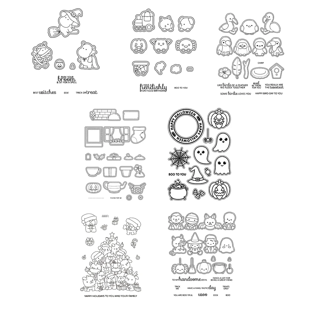 スタンプセット,日曜大工,動物,ハロウィーン,クリスマス,エ - Interior Design Paper のレビューと価格