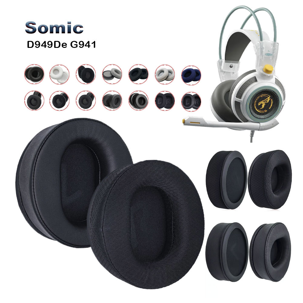 交換用イヤーパッド Somic D949De G941 パー - Velvet Cushion Cover のレビューと価格