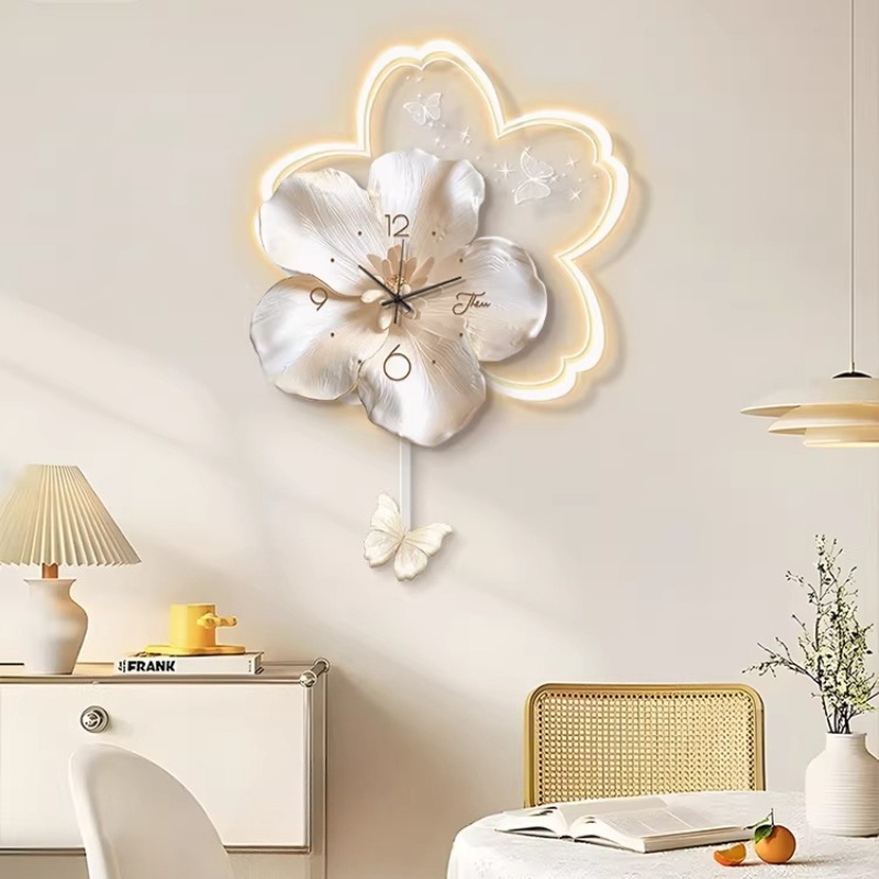 LEDデジタル時計 壁掛け時計 リビングルーム用 高級住宅装 - Interior Design Luxury House のレビューと価格