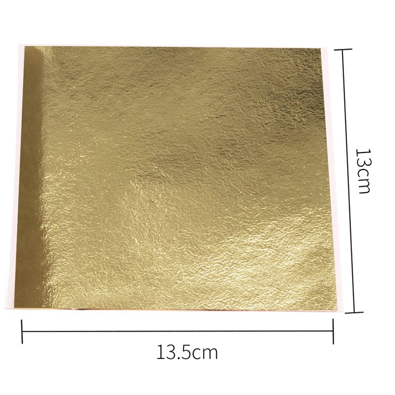 13 × 13.5 センチメートル黒箔紙金箔シート芸術と工芸 - Interior Design Paper のレビューと価格
