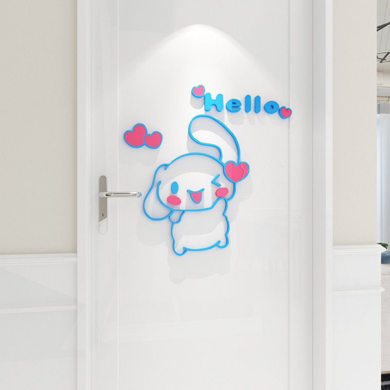 サンリオ シナモロール 3D アクリル子供部屋背景壁装飾ステ - Interior Design Room のレビューと価格