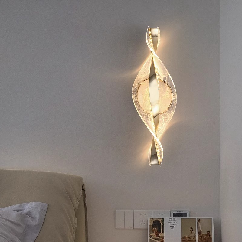 LEDモダンデザインウォールスコンス、光沢のあるインテリアラ - Interior Design Elements のレビューと価格