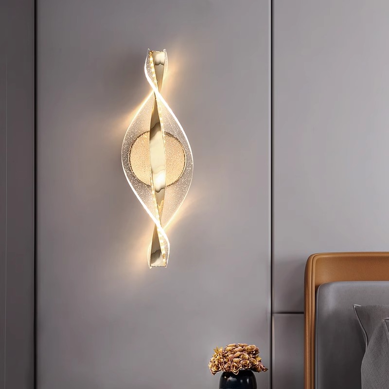 LEDモダンデザインウォールスコンス、光沢のあるインテリアラ - Interior Design Elements のレビューと価格