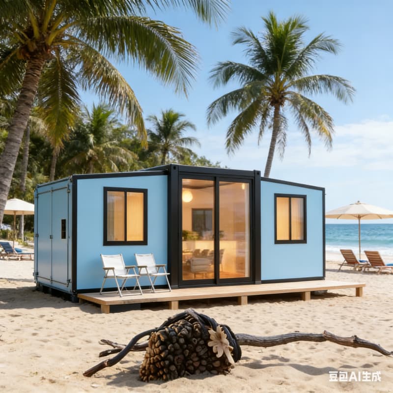 40フィート折りたたみ式コンテナハウス、カスタマイズ可能な拡 - Interior Design Luxury House のレビューと価格