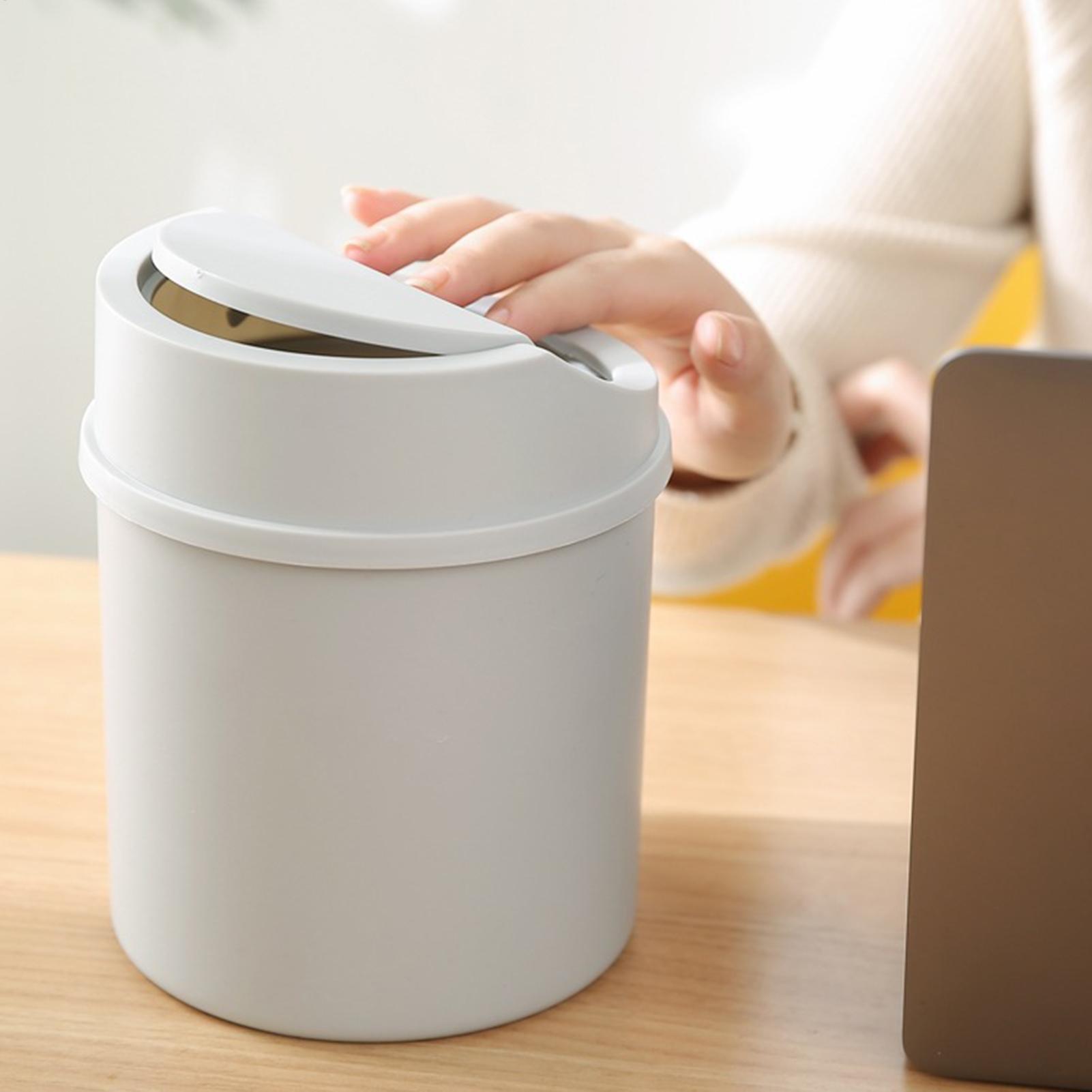 ミニゴミ箱 蓋が開くタイプ 防臭ゴミ箱 小型卓上ゴミ箱 家庭 - Interior Design Your Home のレビューと価格