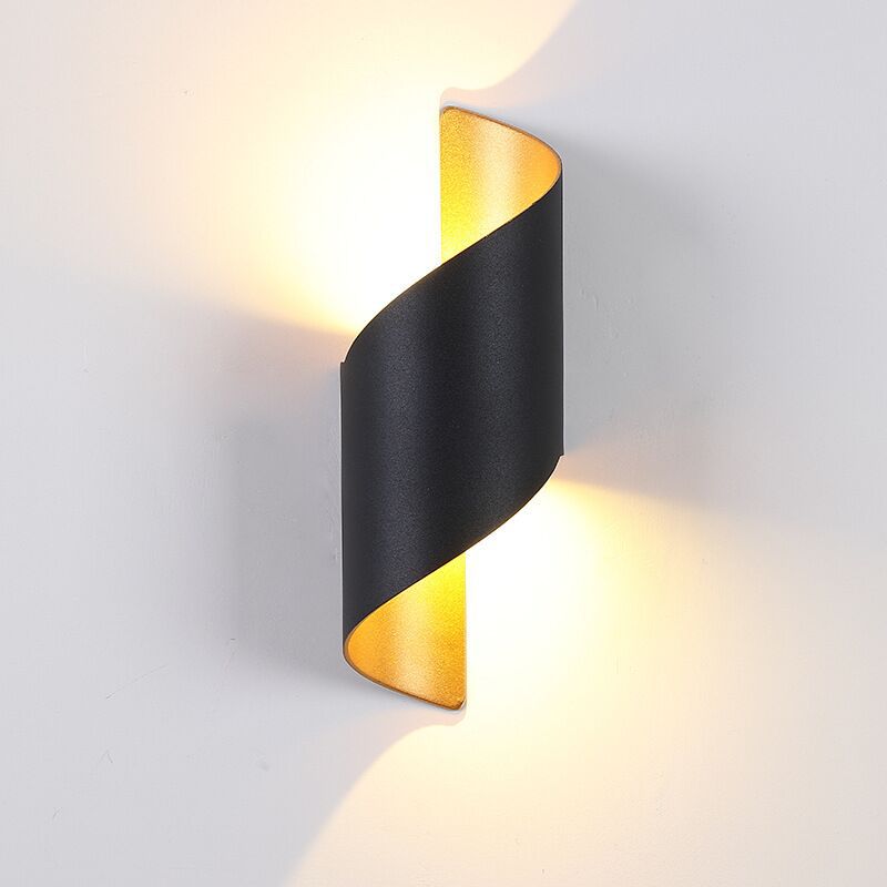 スパイラルデザイン LED ウォールランプ 10 ワット屋内 - Interior Design Elements のレビューと価格