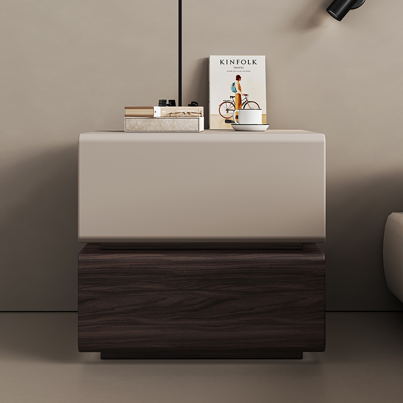 白いベッドサイドテーブル高級木製インテリアモダンなベッドサイ - Interior Design Luxury House のレビューと価格