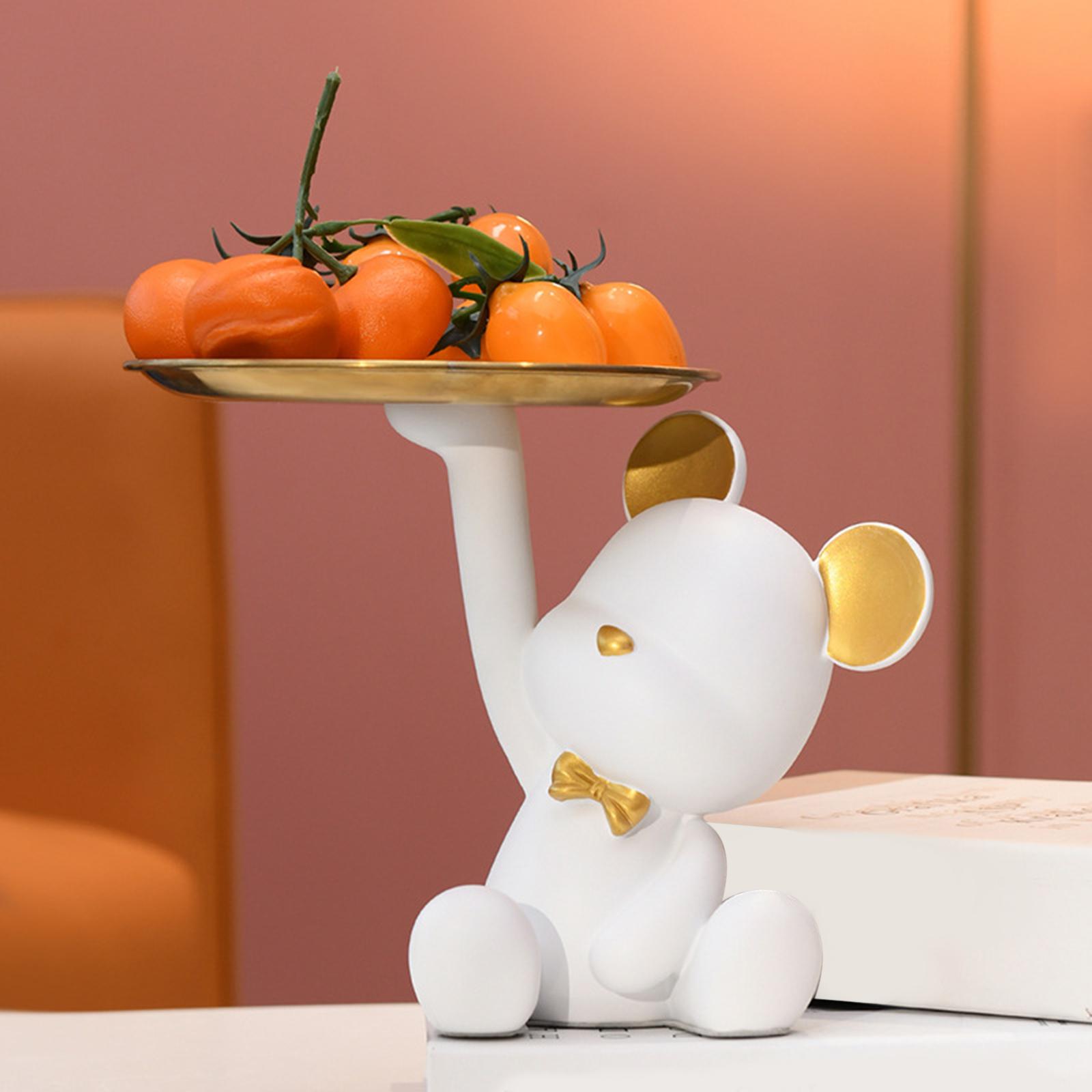 樹脂製のクマの置物,かわいい,家の装飾,デスクの収納,コイン - Interior Design Apartment のレビューと価格