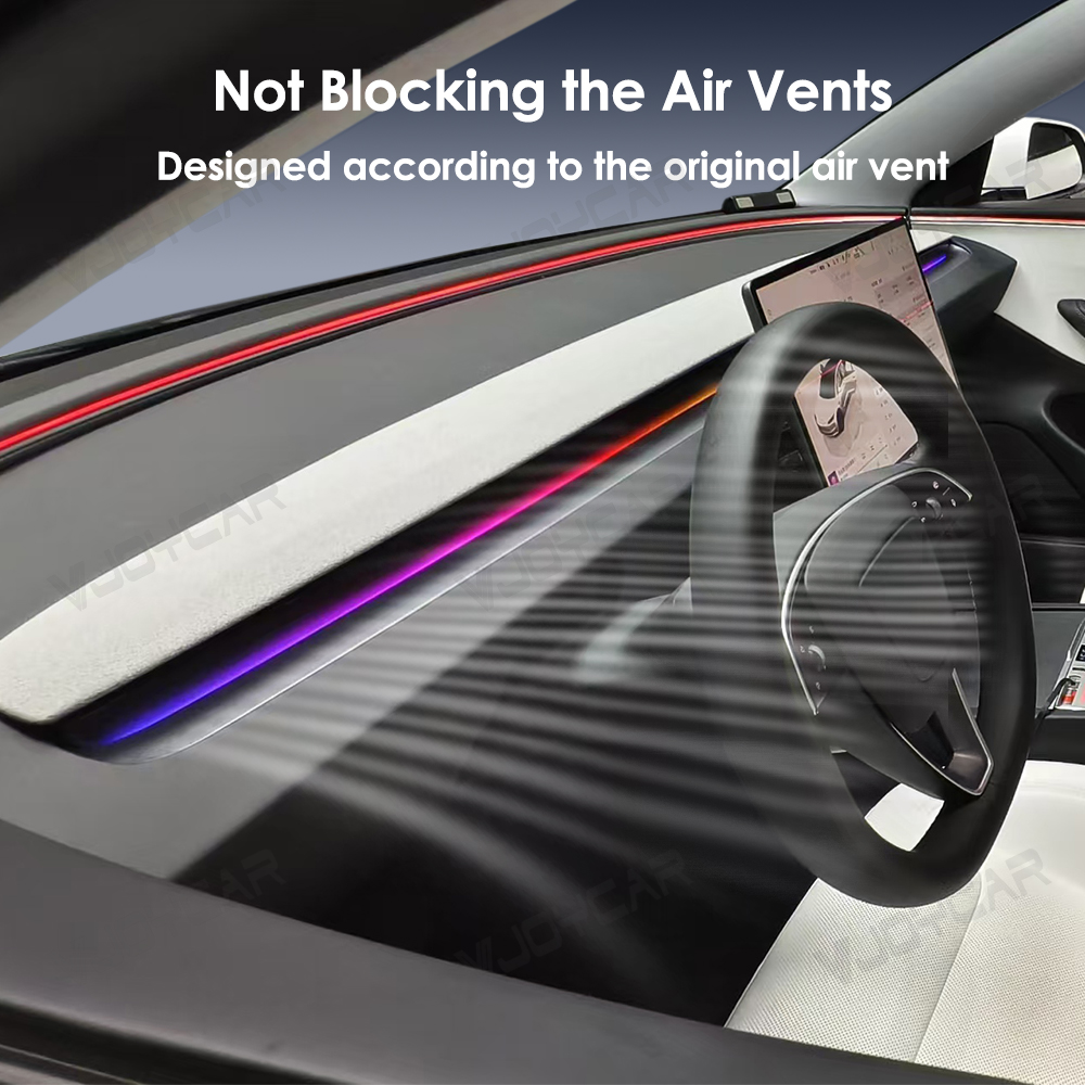 Vjoycar エアアウトレット雰囲気照明キット テスラ新型 - Interior Design Concept のレビューと価格