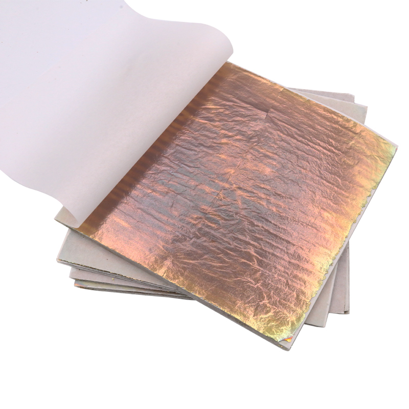 14 × 14 センチメートルカラフルな模造金箔シート多彩な - Interior Design Paper のレビューと価格