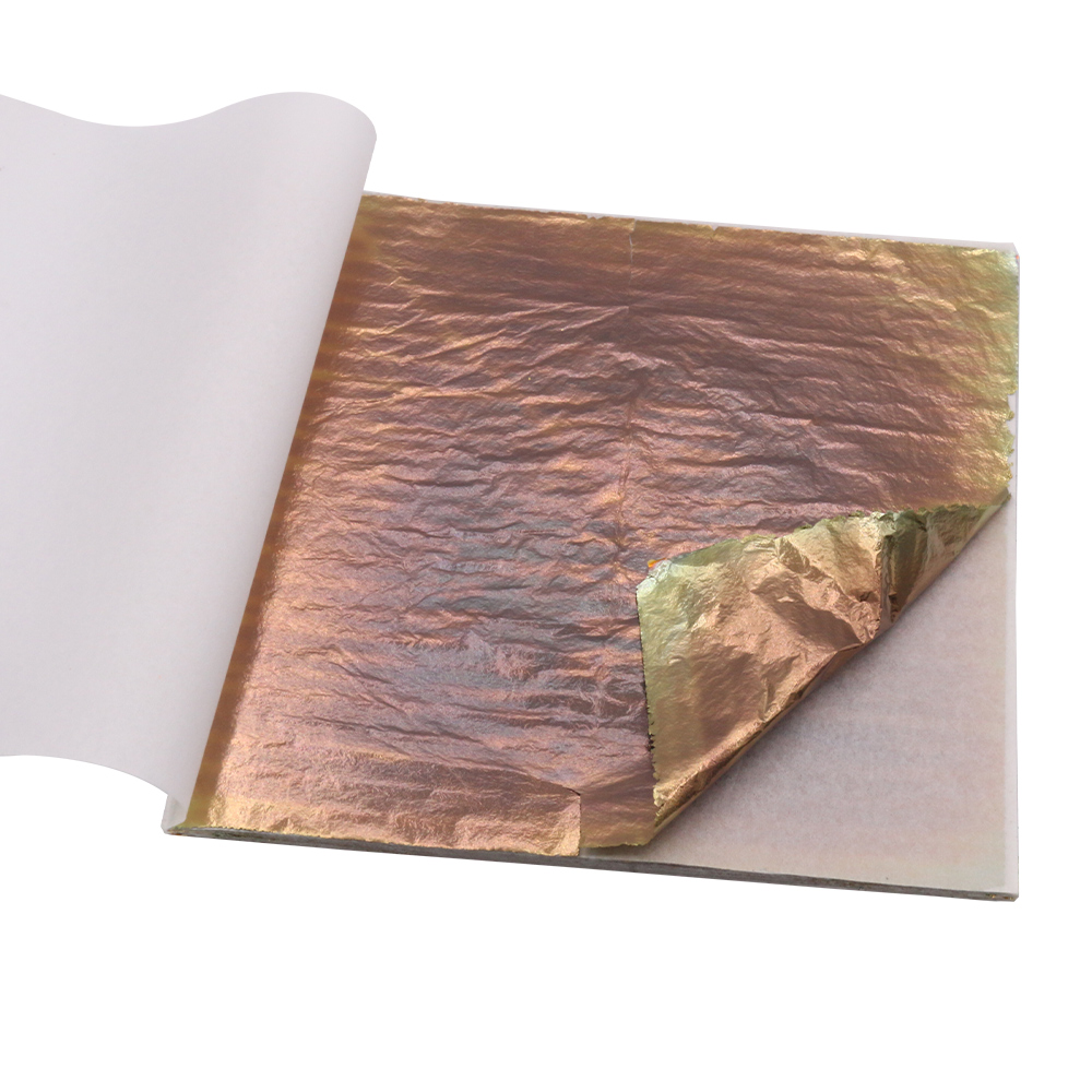 14 × 14 センチメートルカラフルな模造金箔シート多彩な - Interior Design Paper のレビューと価格