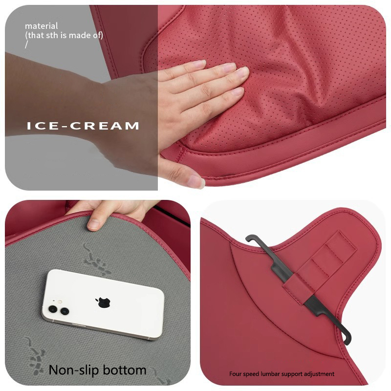 車用通気性シートプラッシュクッションベルベットパッド後部座席 - Velvet Cushion Cover のレビューと価格