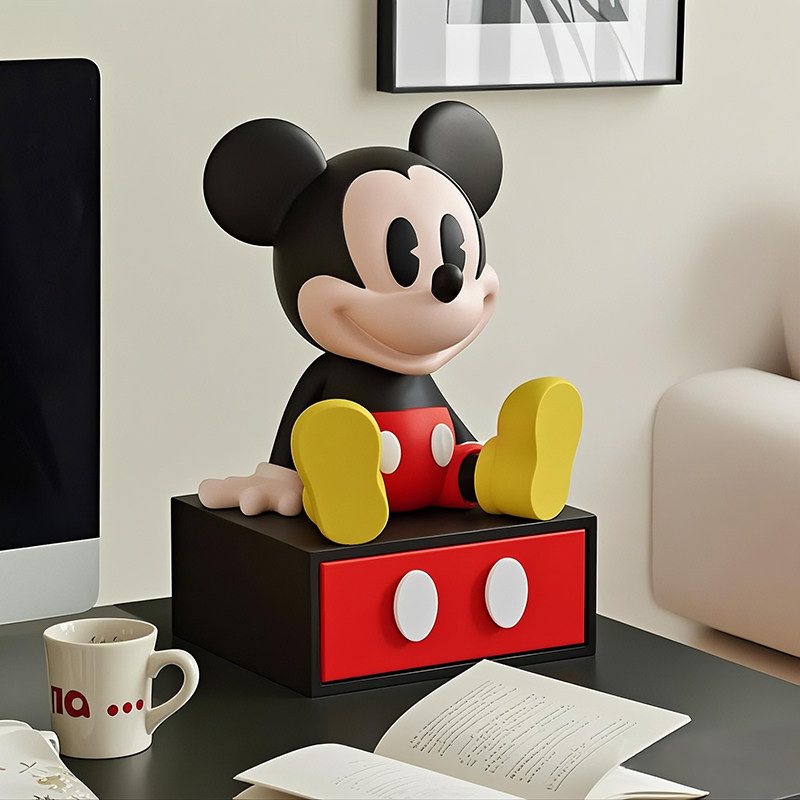 かわいいマウス型収納ボックス、デスクトップオーガナイザー、テ - Interior Design Apartment のレビューと価格