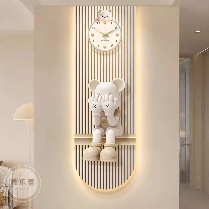 高級美的壁時計リビングルームモダンレストラン北欧インテリア時 - Interior Design Luxury House のレビューと価格