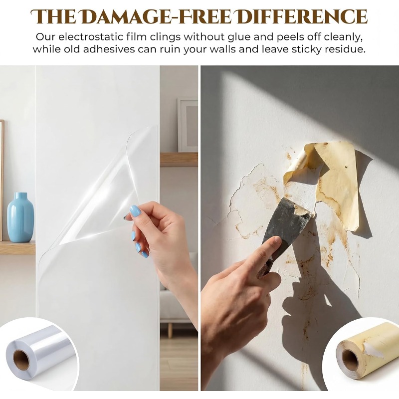 静電気防止フィルム 透明静電気防止保護フィルム ゴミ箱用取り - Interior Design Paper のレビューと価格
