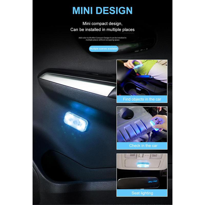 LEDタッチライト 小型 ワイヤレス 車内灯 車内デザイン  - Interior Design Elements のレビューと価格